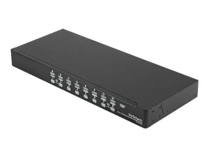 StarTech.com Kit de commutateur KVM USB a montage sur rack 1U 16 ports avec affichage a l'ecran et cables - miniature 4