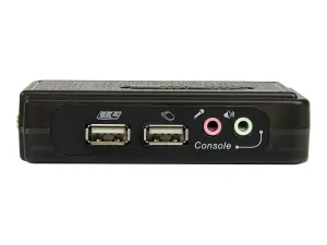 StarTech .com Kit commutateur KVM USB VGA à 2 ports avec audio et câbles - miniature 1