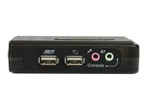 StarTech .com Kit commutateur KVM USB VGA à 2 ports avec audio et câbles - miniature 3