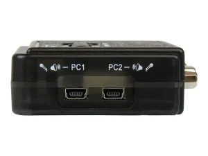 StarTech .com Kit commutateur KVM USB VGA à 2 ports avec audio et câbles - miniature 2