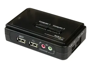 StarTech .com Kit commutateur KVM USB VGA à 2 ports avec audio et câbles - miniature 4