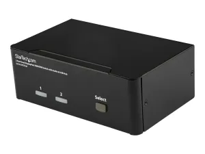 StarTech .com Commutateur KVM 2 ports DisplayPort, USB et audio - miniature 4