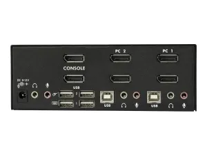 StarTech .com Switch KVM DisplayPort double affichage à 2 ports - miniature 2