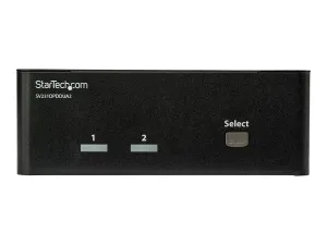 StarTech.com Switch KVM DisplayPort double affichage à 2 ports