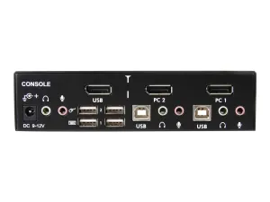 StarTech .com Commutateur KVM 2 Ports DisplayPort, USB et Audio - miniature 4