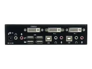 StarTech.com Commutateur KVM 2 ports DVI, USB et audio - miniature 5