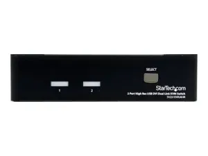 StarTech.com Commutateur KVM 2 ports DVI, USB et audio - miniature 1