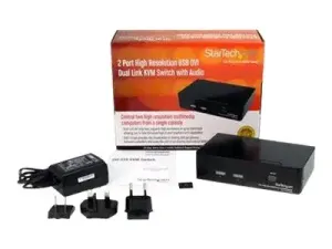 StarTech.com Commutateur KVM 2 ports DVI, USB et audio - miniature 4
