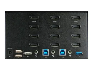 StarTech .com Switch KVM 2 Ports Quadruple Écran DisplayPort - miniature 3