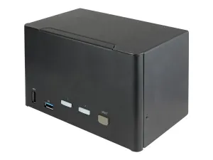 StarTech .com Switch KVM 2 Ports Quadruple Écran DisplayPort - miniature 4
