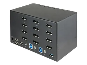 StarTech .com Switch KVM 2 Ports Quadruple Écran DisplayPort - miniature 5