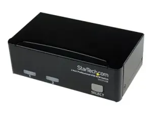 StarTech .com Switch KVM USB VGA professionnel à 2 ports avec câbles - miniature 2