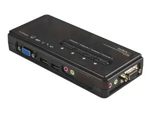 StarTech .com Switch KVM USB VGA à 4 ports avec câbles - miniature 2