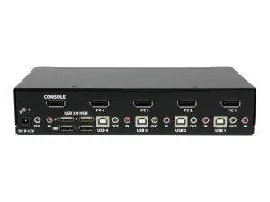 StarTech .com Switch KVM DisplayPort à 4 ports - miniature 2