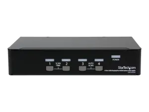 StarTech .com Switch KVM DisplayPort à 4 ports - miniature 1