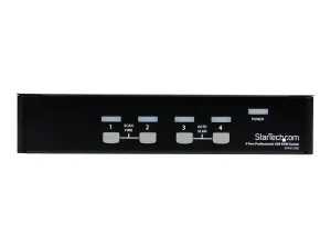 StarTech .com Commutateur KVM 4 Ports VGA USB, Montage en Rack - miniature 1