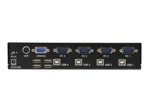 StarTech .com Commutateur KVM 4 Ports VGA USB, Montage en Rack - miniature 4