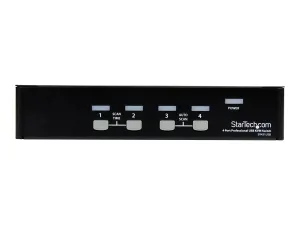 StarTech .com Commutateur KVM 4 Ports VGA USB, Montage en Rack - miniature 2