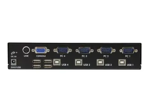 StarTech .com Commutateur KVM 4 Ports VGA USB, Montage en Rack - miniature 3