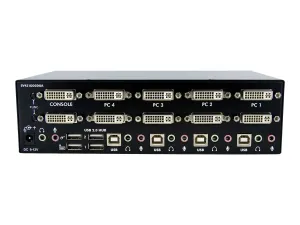 StarTech.com Switch KVM USB 2 Ecrans DVI pour 4 Ordinateurs avec Audio - miniature 5