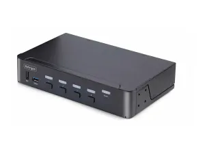 StarTech .com Switch KVM DisplayPort 4 Ports, 8K 60Hz, DP 1.4, 6 Ports USB - miniature 3