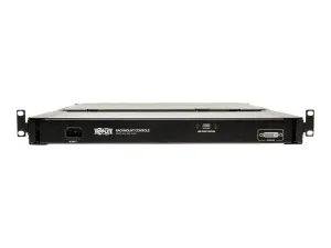 Eaton Tripp Lite Series Rack Console 1URM DVI, VGA for KVM Switch, 19" LCD 1080p Rackmount TAA - miniature 4