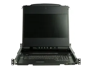 StarTech .com Console LCD de 17,3" 1080p HD à montage en rack 1U avec clavier américain - miniature 2