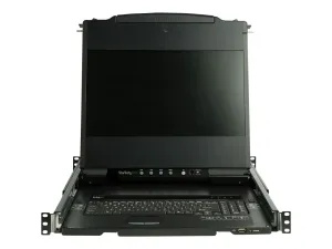StarTech.com Console LCD de 17,3" 1080p HD à montage en rack 1U avec clavier américain