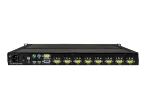 StarTech .com Console KVM 1U VGA à 8 ports à montage en rack pour racks de serveur - miniature 5