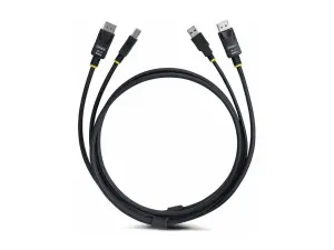 StarTech .com 10ft (3m) DisplayPort and USB 5Gbps KVM Cable - miniature 3