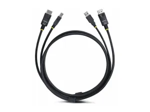 StarTech .com 6ft (1.8m) DisplayPort and USB 5Gbps KVM Cable - miniature 4