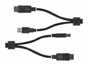 StarTech .com 6ft (1.8m) DisplayPort and USB 5Gbps KVM Cable - miniature 2