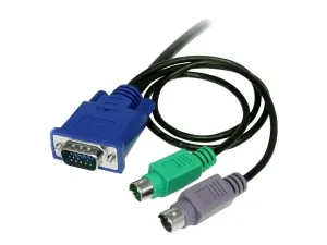 StarTech .com Câble pour Switch KVM VGA avec PS/2 3 en 1 - miniature 2