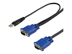 StarTech .com Câble pour Switch KVM VGA avec USB 2 en 1 - miniature 5
