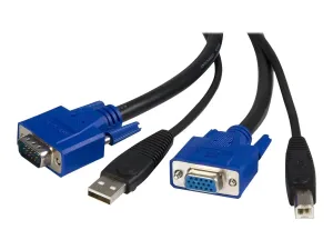 StarTech .com Câble pour Switch KVM VGA avec USB 2 en 1 - miniature 4