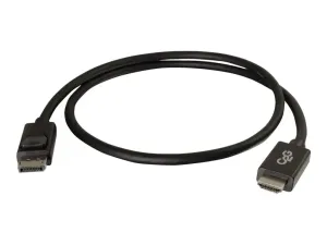 C2G 3ft DisplayPort to HDMI Cable - miniature 1