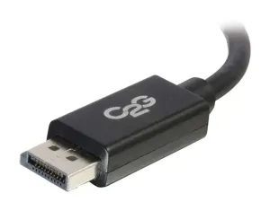 C2G 3ft Ultra High Definition DisplayPort Cable with Latches - miniature 2