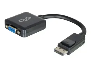 C2G 8in DisplayPort to VGA Adapter - miniature 4