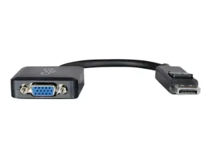 C2G 8in DisplayPort to VGA Adapter - miniature 2