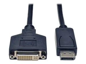 Eaton Tripp Lite Series DisplayPort to DVI Cable Adapter, Converter for DP - miniature 1