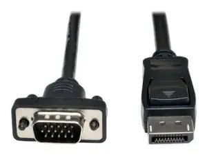 Eaton Tripp Lite Series DisplayPort 1.2 to VGA Active Adapter Cable (DP with Latches to HD15 M/M), 6 ft. (1.8 m) - miniature 3