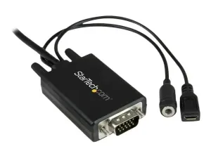 StarTech Câble adaptateur DisplayPort vers VGA de 2 m avec audio - miniature 4