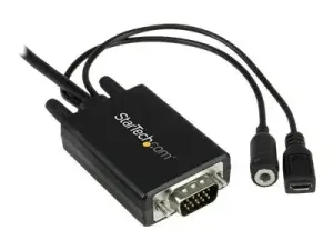 StarTech Câble adaptateur DisplayPort vers VGA de 3 m avec audio - miniature 3
