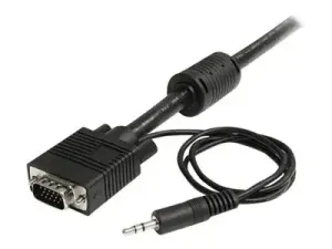 StarTech.com Câble vidéo coaxial pour écran VGA haute résolution 10 m avec audio HD15 M/M - miniature 4