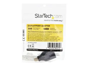 StarTech .com Adaptateur / convertisseur Mini DisplayPort vers DisplayPort - miniature 5