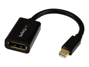 StarTech .com Adaptateur de câble vidéo Mini DisplayPort vers DisplayPort 6 pouces (MDP2DPMF6IN) - miniature 1
