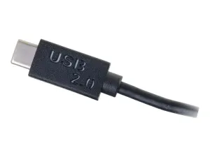 C2G USB 2.0 USB C to DB9 Serial RS232 Adapter Cable Black - miniature 5