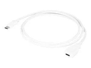 Urban Factory Cable USB-C extension 1m white (USB-C male to USB-C female) - miniature 5
