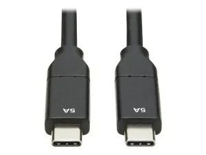 Eaton Tripp Lite Series USB Type C to USB C Cable USB 2.0 5A Rating USB-IF Cert M/M USB Type C 2M - miniature 3