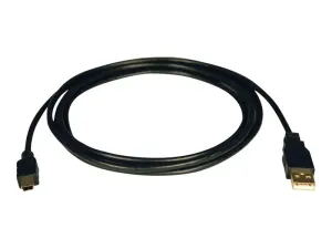 Eaton Tripp Lite Series USB 2.0 A to Mini-B Cable (A to 5Pin Mini-B M/M), 6 ft. (1.83 m) - miniature 5